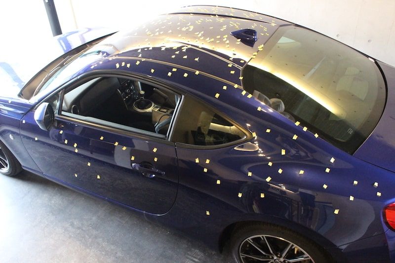 ひょう害車修理 デントリペア専門店 千葉県柏市 デントリペアワークス